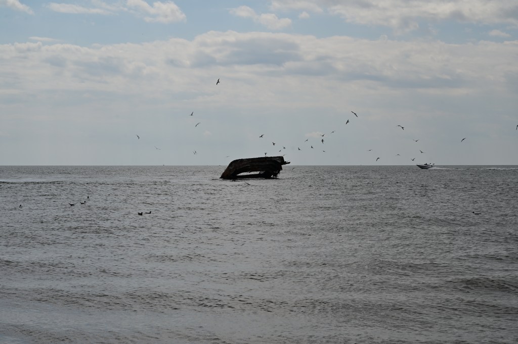 The Wreckage of the SS Atlantus in Cape May, NJ&nbsp;08204