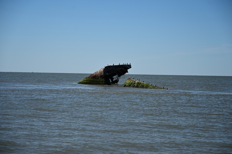 Ss Atlantic Rocks The Wreckage of the SS Atlantus in Cape May, NJ 08204 – New Jersey ...